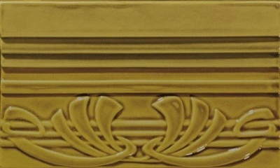 Итальянская плитка Grazia Epoque Terminale Deco Mustard Craquele 12 20