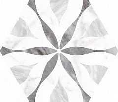 Hexagon Decor Flower 17.5 20