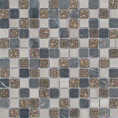 Китайская плитка NS-mosaic  Stone series K-736 (2,3x2,3) 29.8 29.8