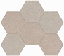 Luna LN01/TE01 Мозаика Hexagon Непол. Beige 25 28,5