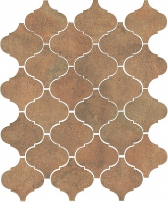 Российская плитка Kerama Marazzi Арабески Котто 65003 Арабески котто рыжий 26 30