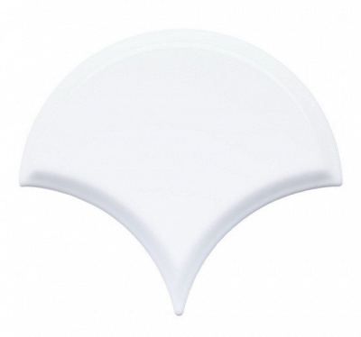 Испанская плитка Adex Renaissance ADST8015 Escama Biselado Snow Cap 13 15