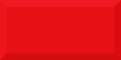 Испанская плитка Absolut Keramika Monocolor Biselado Monocolor Biselado Rojo 7.5 15