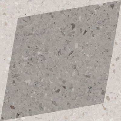 Испанская плитка WOW Drops Natural Drops Rhombus Decor Grey 18.5 18.5