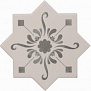 Becolors Star Dec. Stencil Grey 13.25 13.25