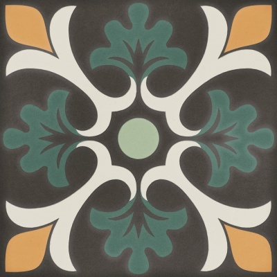 Испанская плитка DNA Tiles Sync SYNC CLOVER GREEN (125639) 15 15