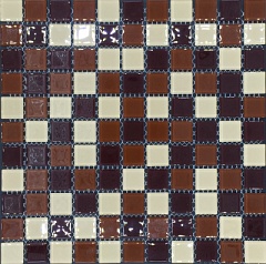 Плитка Мозаика из стекла PIX008 (чип 25x25 мм) 30 30
