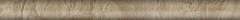 Плитка SPA052R Бордюр Эвора бежевый глянцевый обрезной 2.5 30