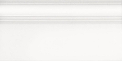 Российская плитка Kerama Marazzi Беллони FME032R Плинтус Беллони белый матовый обрезной 20 40