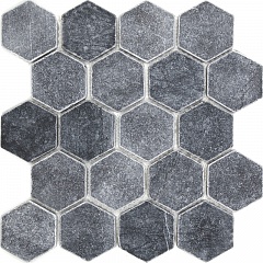 Hexagon VBs Tumbled 64x74 30.5 30.5