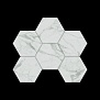 Montis MN01 Мозаика Hexagon Полир. White 25 28.5