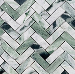 Onice Verde Oliva POL Fish 23x73x7 31.7х28.2