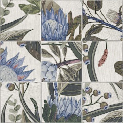 Decor Blue Leaves 20 20