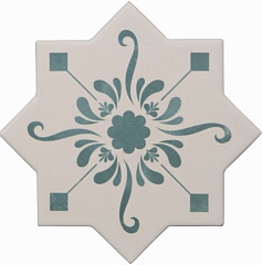 Becolors Star Dec. Stencil Lagoon 13.25 13.25