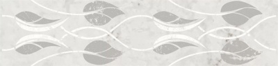 Российская плитка Kerama Marazzi Тубкаль KMB3STA002BR Бордюр Тубкаль белый глянцевый обрезной  7,2 30