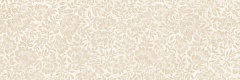 Travertino Wall Decoro Malva Touch Cross Bianco Rett 40x120
