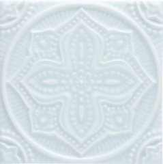 ADST4096 Adex Studio Relieve Mandala Planet Ice Blue 14.8 14.8