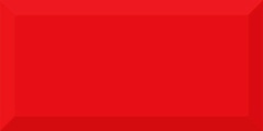 Плитка Monocolor Biselado Rojo 20х10 (Испания) Monocolor Biselado Rojo 20х10