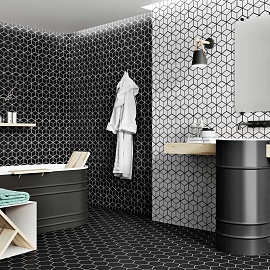 Rhombus Black 51х26.5