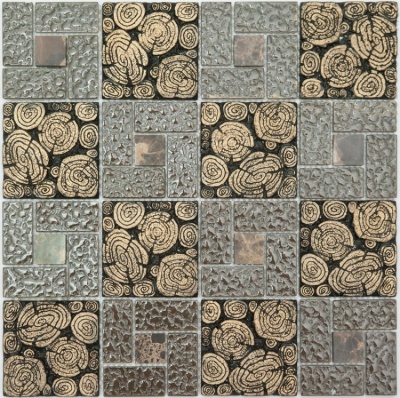 Китайская плитка NS-mosaic  Exclusive S-846 (7,2x7,2) 29.8 29.8