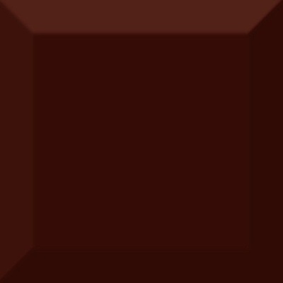 Испанская плитка Absolut Keramika Monocolor Biselado Biselado Brillo Marron 10 10