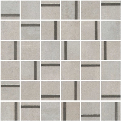 Российская плитка Kerama Marazzi Гварди MM13130 Декор Гварди 1 мозаичный серый светлый матовый обрезной 30 30