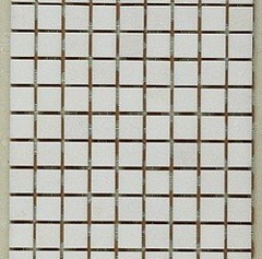 Marble Mosaic Thassos 30.5 30.5