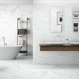 P.B. Purity ry white mt rect. 120х40