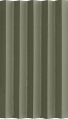 Итальянская плитка Mutina Rombini Triangle Small Green Matt 18.6 31,5