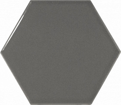 Плитка Scale Hexagon Dark Grey 10.7 12.4