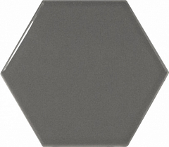 Плитка Scale Hexagon Dark Grey 12.4х10.7 (Испания) Scale Hexagon Dark Grey 12.4х10.7