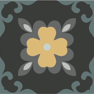 Испанская плитка APE Dahlia Dahlia Night 15 15