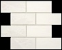 Luna LN00/TE00 Мозаика Bricks Big Непол. White 28,6 35
