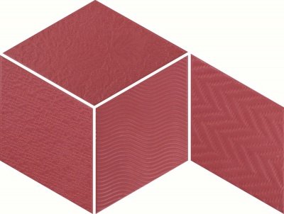 Испанская плитка Equipe Rhombus Rhombus Red 14 24