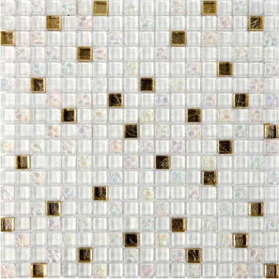 Китайская плитка Pixmosaic Стеклянная мозаика PIX705 (чип 1,5х1,5 см.) 30 30