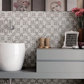 ART NOUVEAU La Rambla Grey