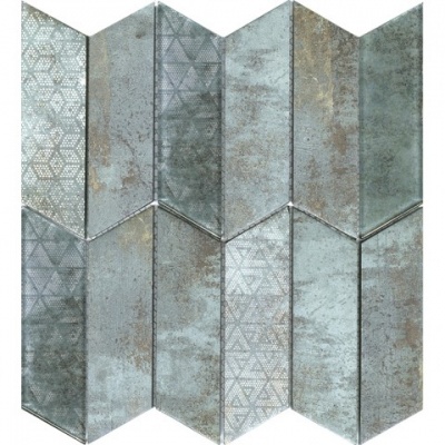 Испанская плитка L'Antic Colonial Mosaics Collection Rhomboid Verdigris 29.8 29.8