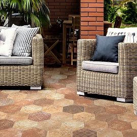 Pompeia Decor Marron 24х20