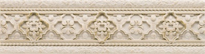 Испанская плитка Newker ANTIQUE ANTIQUE LISTELO ANTIK IVORY 10 40
