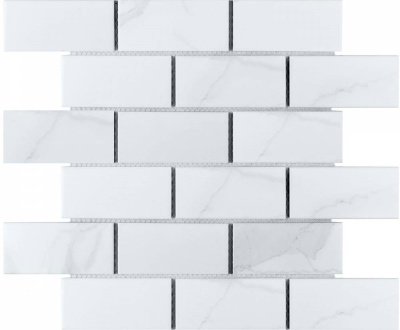 Китайская плитка StarMosaic Brick & Metro B&M Brick Carrara Matt (PMB82223) 29.1 29.5