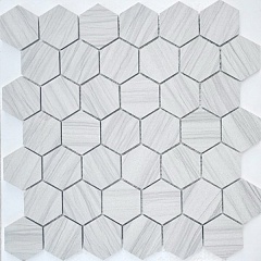 Dolomiti Bianco MAT hex 18x30 305 295